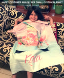 Personalized Unicorn Blanket Custom Unicorn Blanket