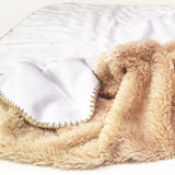 Custom Vernon Vikings Blanket Custom Spirit Wear Hooded Plush Sherpa Blanket