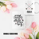 Laugh Loudly Mug Custom Coffee Quote Mug Gift