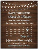 Rustic Save The Date Country Wood Save The Date