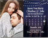 Starry Night Save The Date Tree Save The Date Card